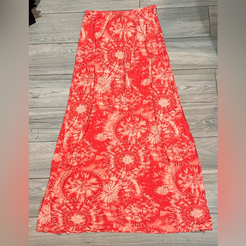 Y2k Beach Maxi Skirt